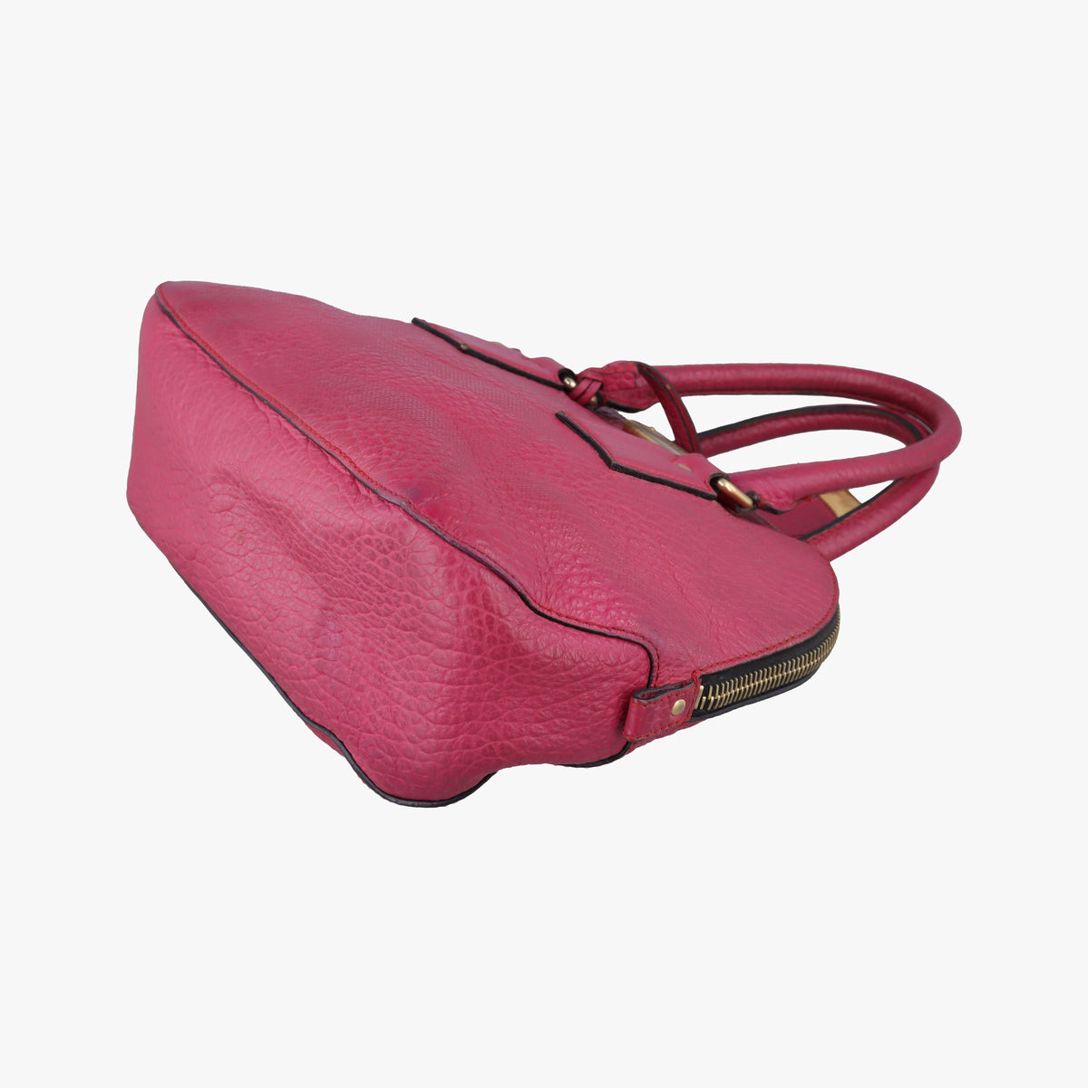 Vintage Burberry Orchard Pink Leather  handbag | stylenewstar