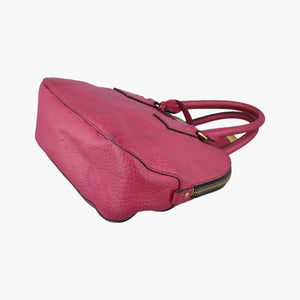 Vintage Burberry Orchard Pink Leather  handbag | stylenewstar