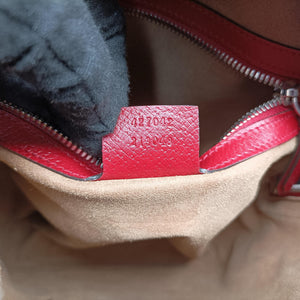 Secondhand Gucci GG Supreme Tian beige×Multicolour PVC coated canvas×Leather 427042 backpack/rucksack | stylenewstar