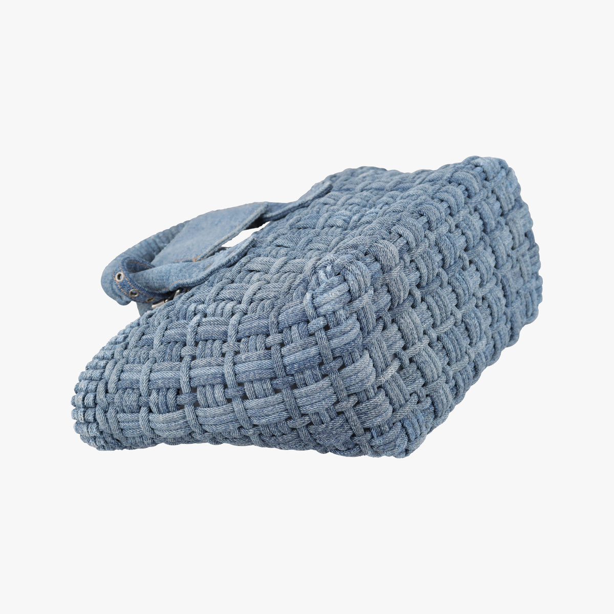 Secondhand Balenciaga Bistro basket Navy denim  shoulderbag | stylenewstar