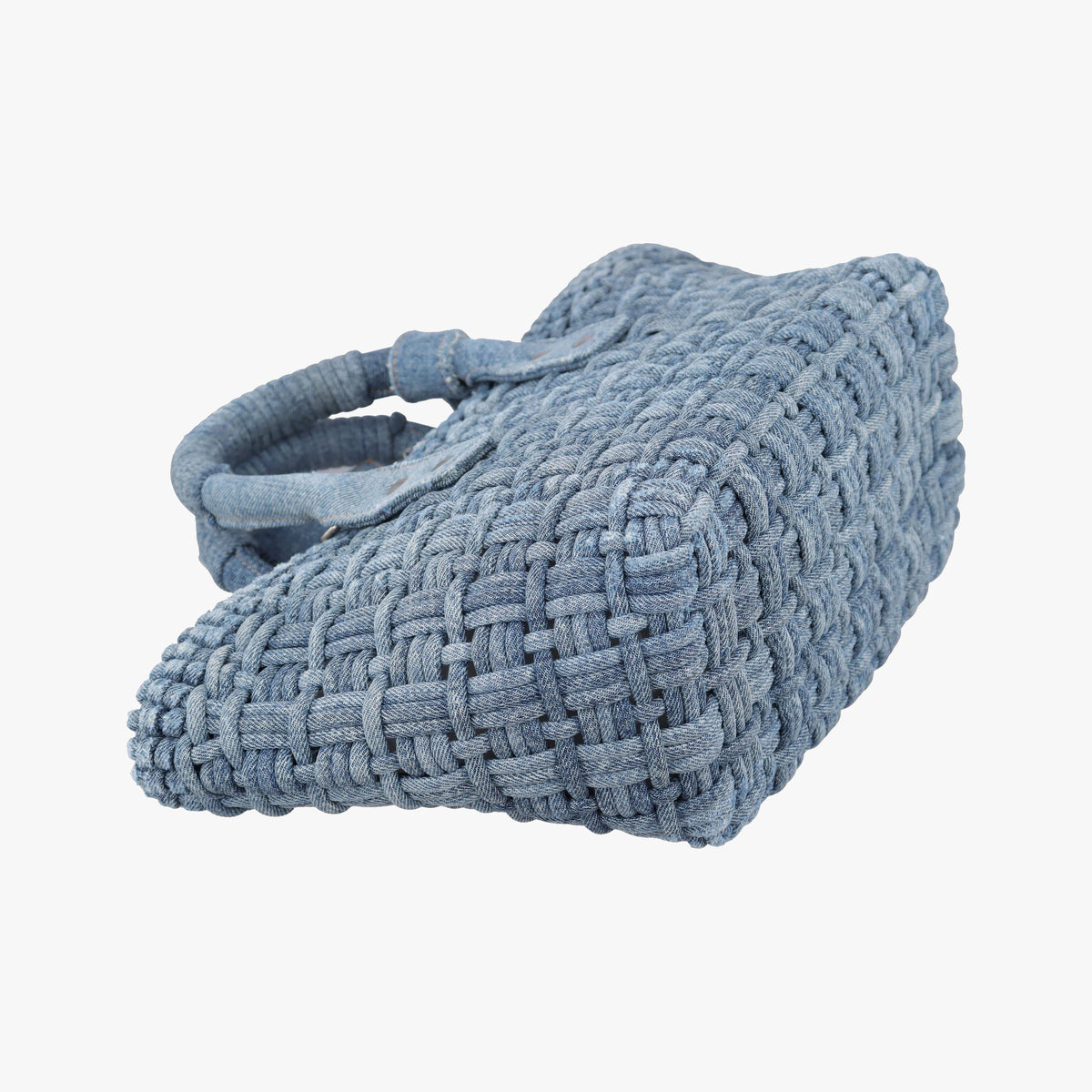 Secondhand Balenciaga Bistro basket Navy denim  shoulderbag | stylenewstar
