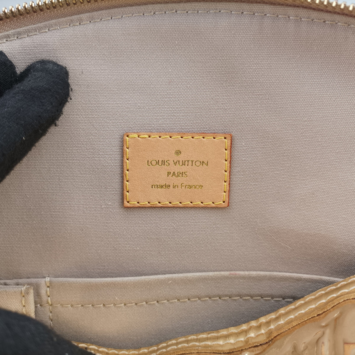 Secondhand Louis Vuitton Lockit dore Monogram Miroir M95450 handbag | stylenewstar