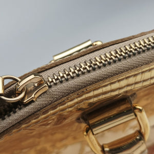 Secondhand Louis Vuitton Lockit dore Monogram Miroir M95450 handbag | stylenewstar
