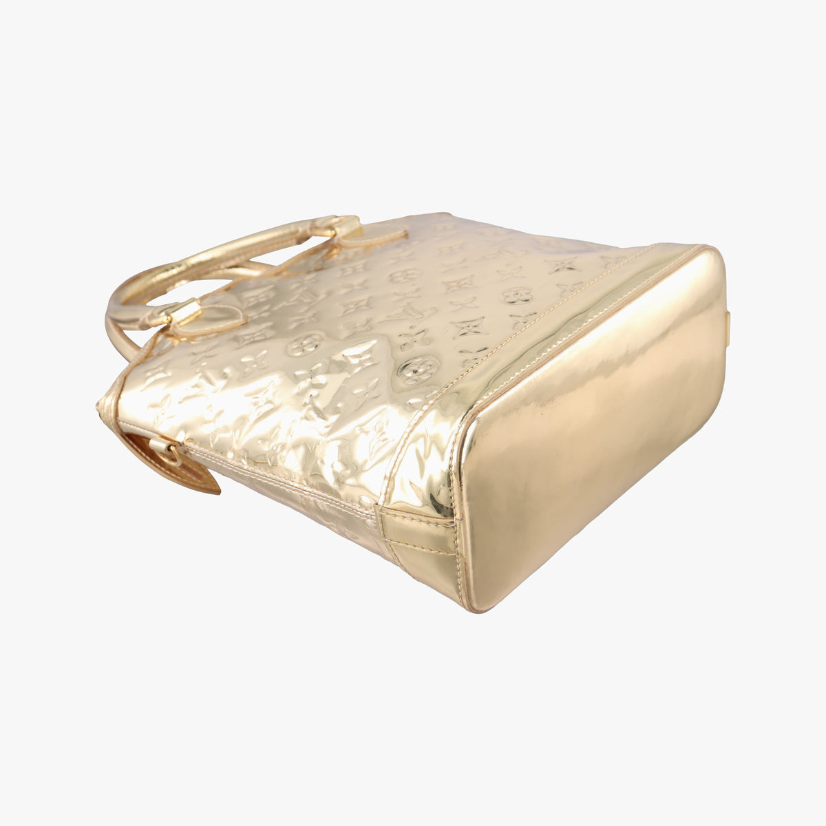 Secondhand Louis Vuitton Lockit dore Monogram Miroir M95450 handbag | stylenewstar