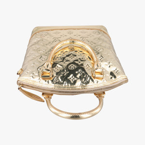 Secondhand Louis Vuitton Lockit dore Monogram Miroir M95450 handbag | stylenewstar