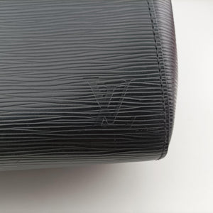 Pre-owned Louis Vuitton Marly MM Noir epi M94612 handbag | stylenewstar