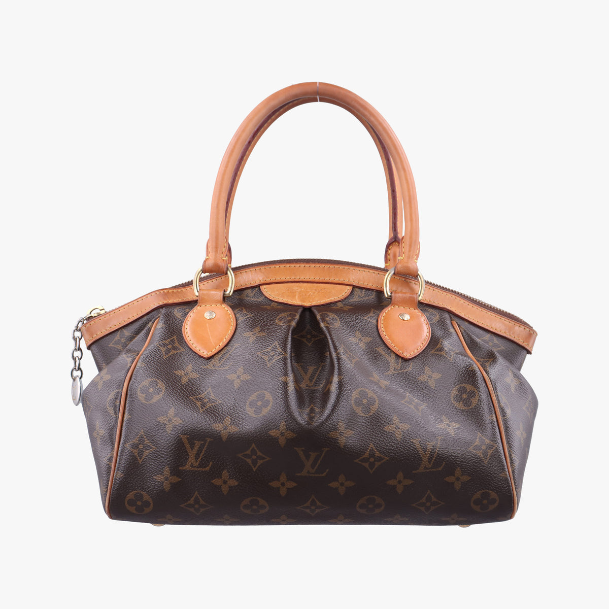 Pre-owned Louis Vuitton TIVOLI PM brown Monogram Canvas M40143 handbag | stylenewstar