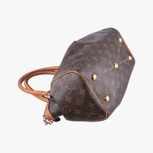 Pre-owned Louis Vuitton TIVOLI PM brown Monogram Canvas M40143 handbag | stylenewstar