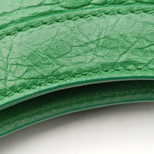 Pre-owned Balenciaga Classic City Mini Green lambskin  shoulderbag | stylenewstar