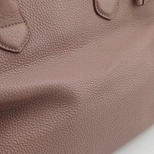 Pre-owned Burberry Banner Pink Leather × Canvas  shoulderbag | stylenewstar