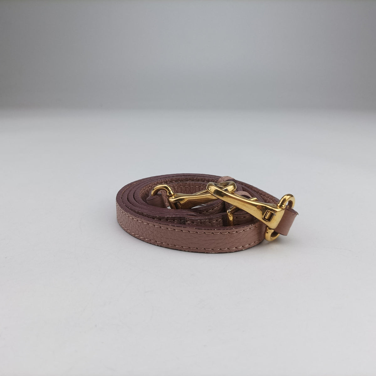 Pre-owned Burberry Banner Pink Leather × Canvas  shoulderbag | stylenewstar