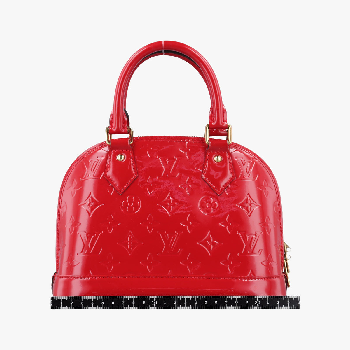 Vintage Louis Vuitton Alma BB pomme d'amour Vernis M90174 shoulderbag | stylenewstar