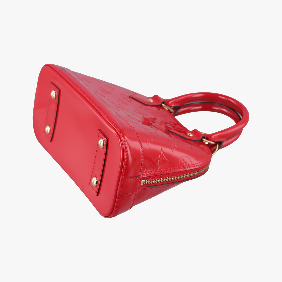 Vintage Louis Vuitton Alma BB pomme d'amour Vernis M90174 shoulderbag | stylenewstar