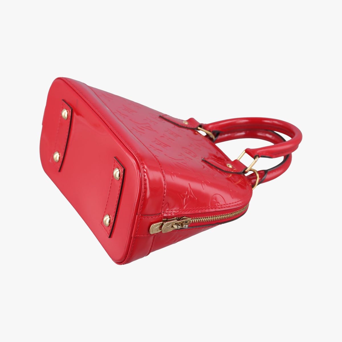 Vintage Louis Vuitton Alma BB pomme d'amour Vernis M90174 shoulderbag | stylenewstar