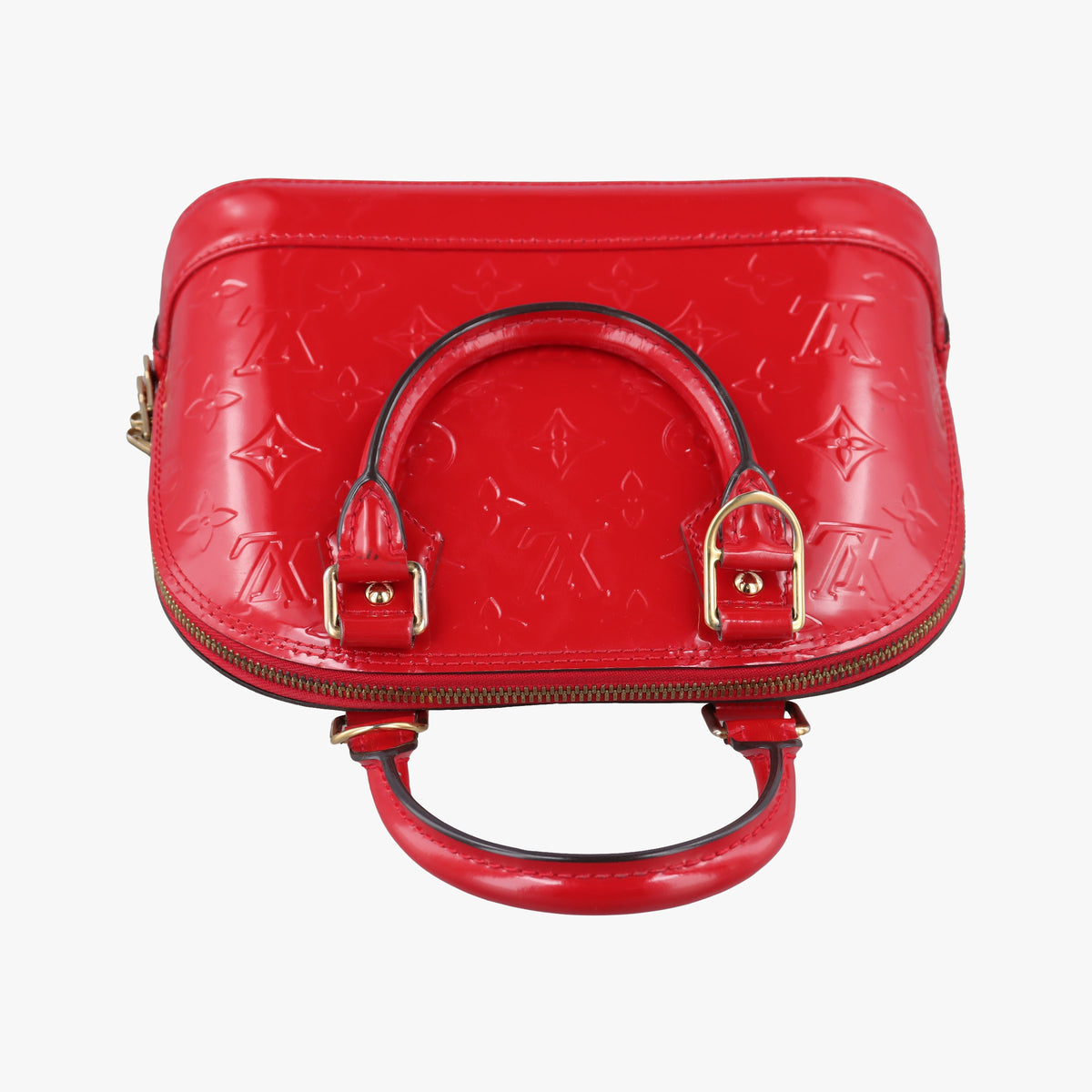 Vintage Louis Vuitton Alma BB pomme d'amour Vernis M90174 shoulderbag | stylenewstar