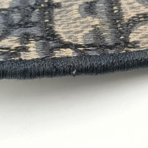 Vintage Christian Dior Saddle Navy jacquard  shoulderbag | stylenewstar