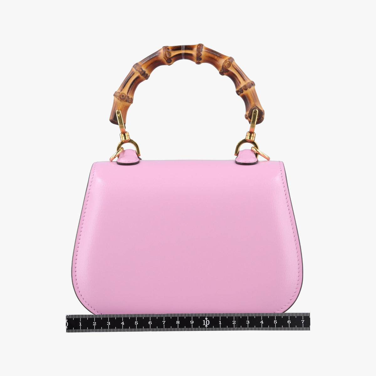 Pre-owned Gucci Bamboo Pink Leather 686864 shoulderbag | stylenewstar