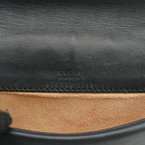 Pre-owned Gucci Dionysus Black velour 476432 shoulderbag | stylenewstar