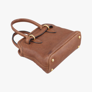 Vintage Miu Miu Aventure Trick Brown Leather  shoulderbag | stylenewstar