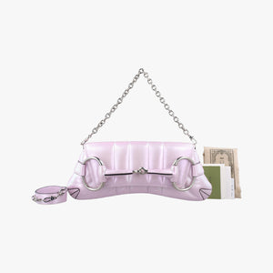 Vintage Gucci Horsebit Pink Leather 764255 shoulderbag | stylenewstar