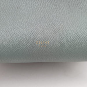 Pre-owned Celine Belt Nano Blue Leather  shoulderbag | stylenewstar