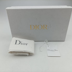 Pre-owned Christian Dior Saddle Phone holder Navy jacquard×Leather  shoulderbag | stylenewstar