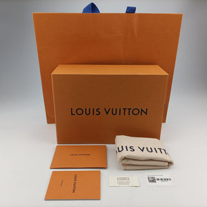 Secondhand Louis Vuitton SAINT PLACIDE brown×CERISE Monogram Canvas×calf leather M43713 shoulderbag | stylenewstar