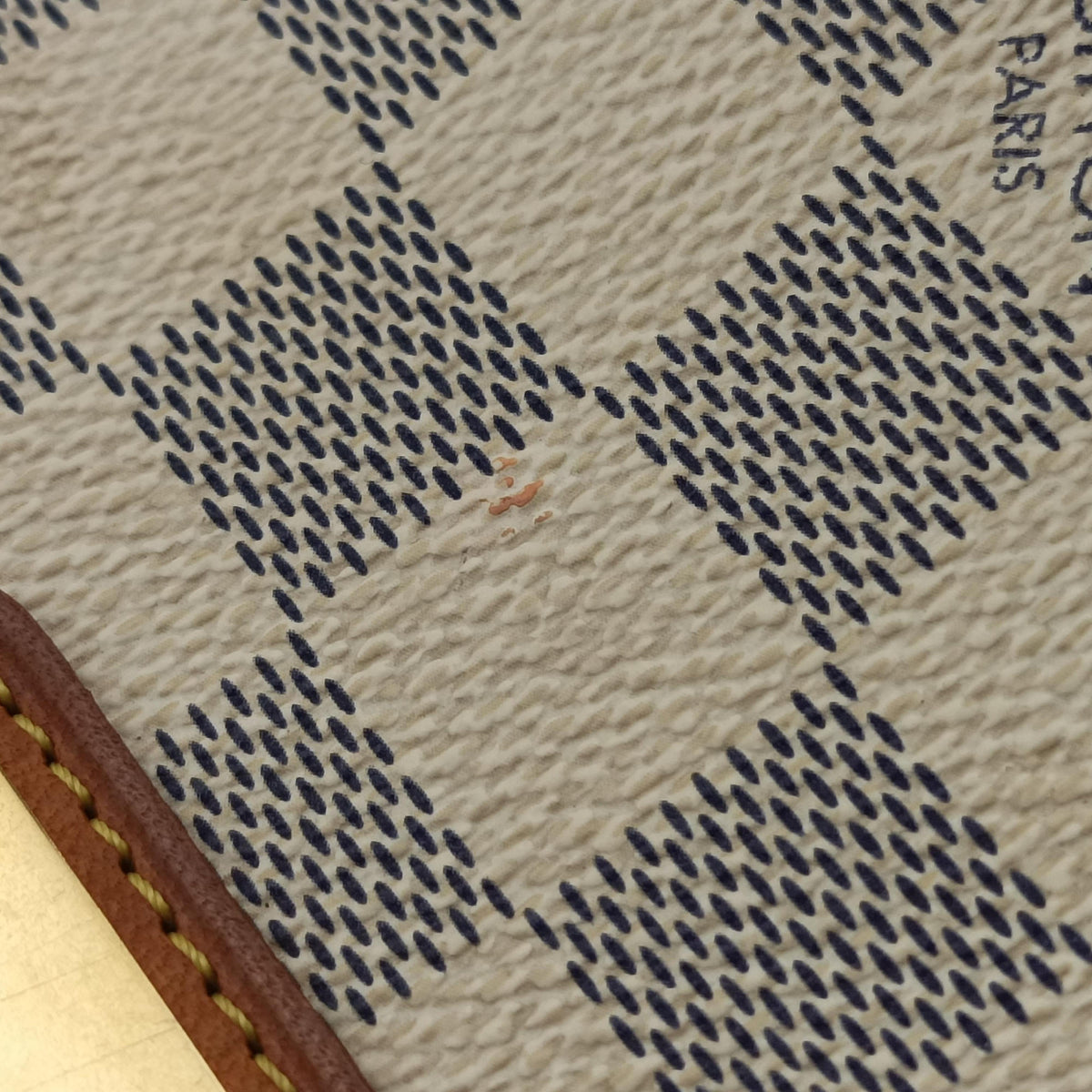Pre-owned Louis Vuitton EVA AZUR Damier Canvas N55214 handbag | stylenewstar