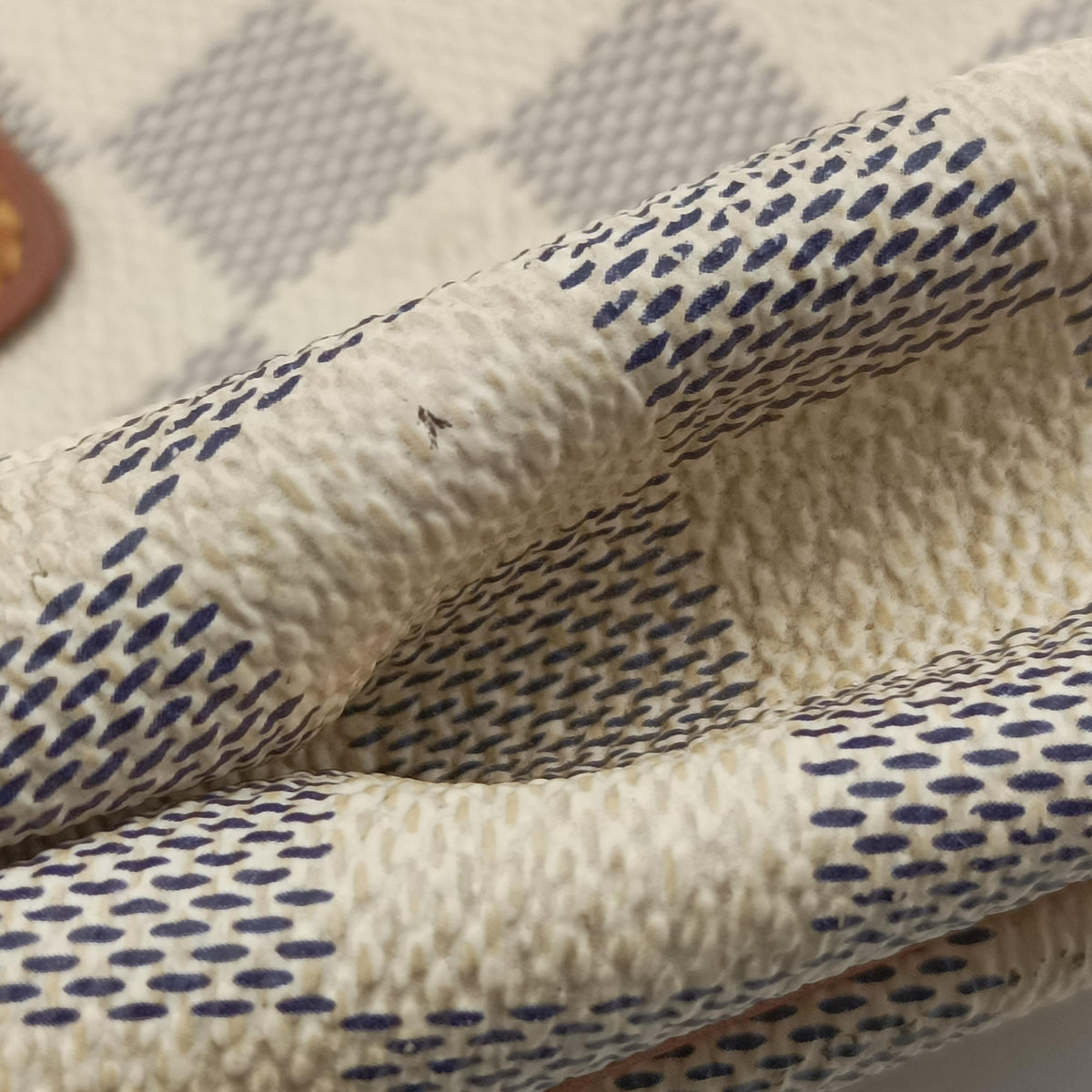 Pre-owned Louis Vuitton EVA AZUR Damier Canvas N55214 handbag | stylenewstar