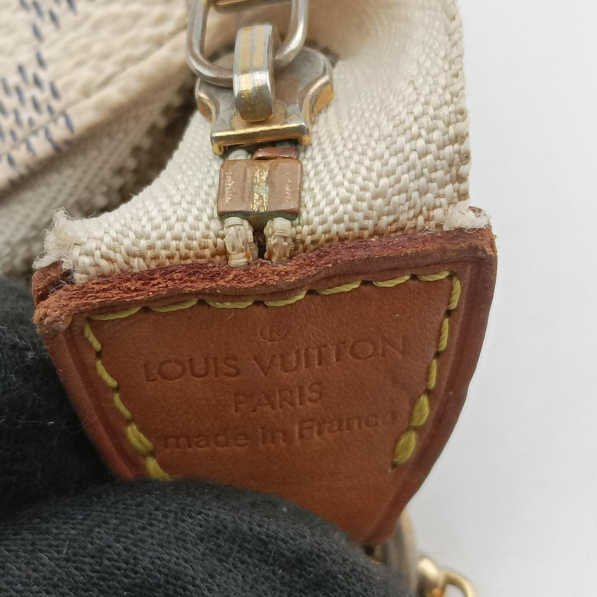 Pre-owned Louis Vuitton EVA AZUR Damier Canvas N55214 handbag | stylenewstar