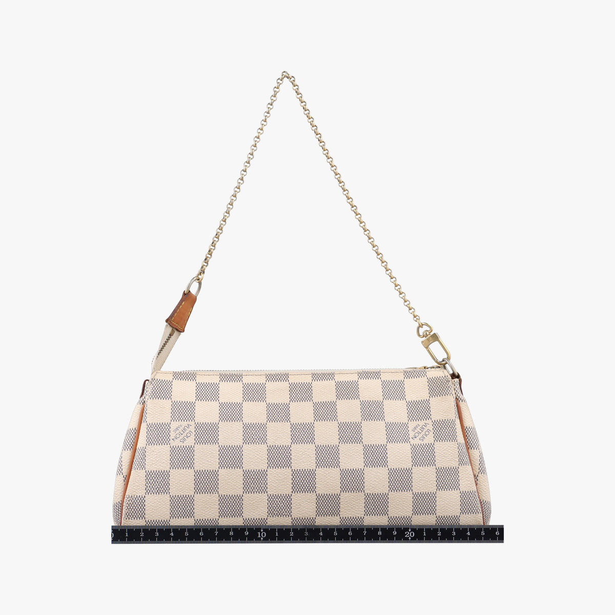 Pre-owned Louis Vuitton EVA AZUR Damier Canvas N55214 handbag | stylenewstar