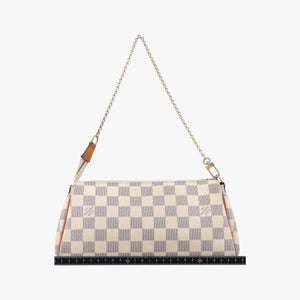 Pre-owned Louis Vuitton EVA AZUR Damier Canvas N55214 handbag | stylenewstar