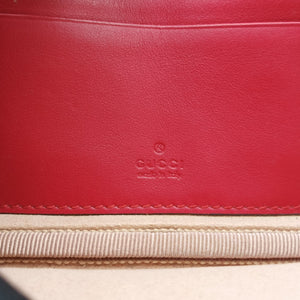 Secondhand Gucci GG Marmont Red Leather 546581 shoulderbag | stylenewstar