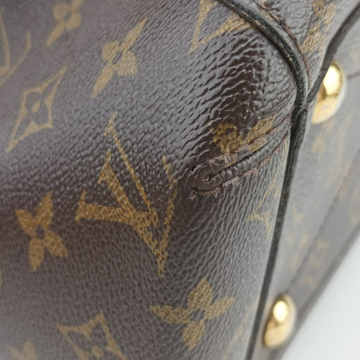 Pre-owned Louis Vuitton MONTAIGNE MM Brown Monogram Canvas M41056 shoulderbag | stylenewstar