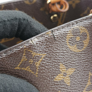 Pre-owned Louis Vuitton MONTAIGNE MM Brown Monogram Canvas M41056 shoulderbag | stylenewstar