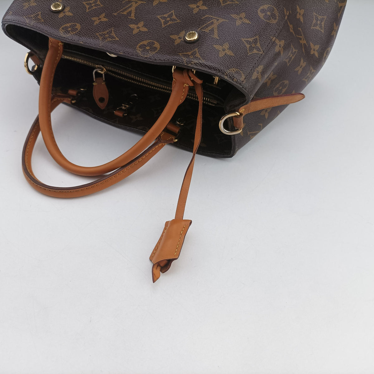 Pre-owned Louis Vuitton MONTAIGNE MM Brown Monogram Canvas M41056 shoulderbag | stylenewstar