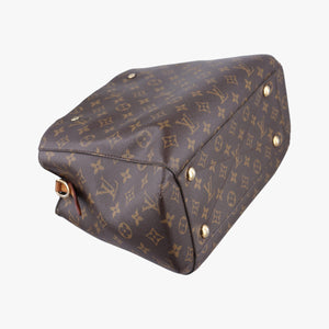 Pre-owned Louis Vuitton MONTAIGNE MM Brown Monogram Canvas M41056 shoulderbag | stylenewstar