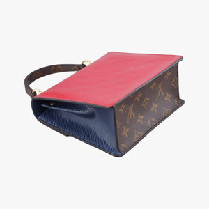 Pre-owned Louis Vuitton Spring street PM Scarlet Red Vernis×Epir×Monogram Canvas M90505 shoulderbag | stylenewstar