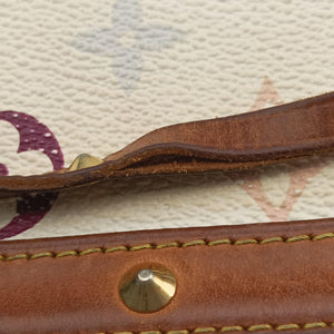 Secondhand Louis Vuitton Pochette Accessoires white Monogram Multicolor M92649 handbag | stylenewstar