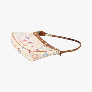 Secondhand Louis Vuitton Pochette Accessoires white Monogram Multicolor M92649 handbag | stylenewstar