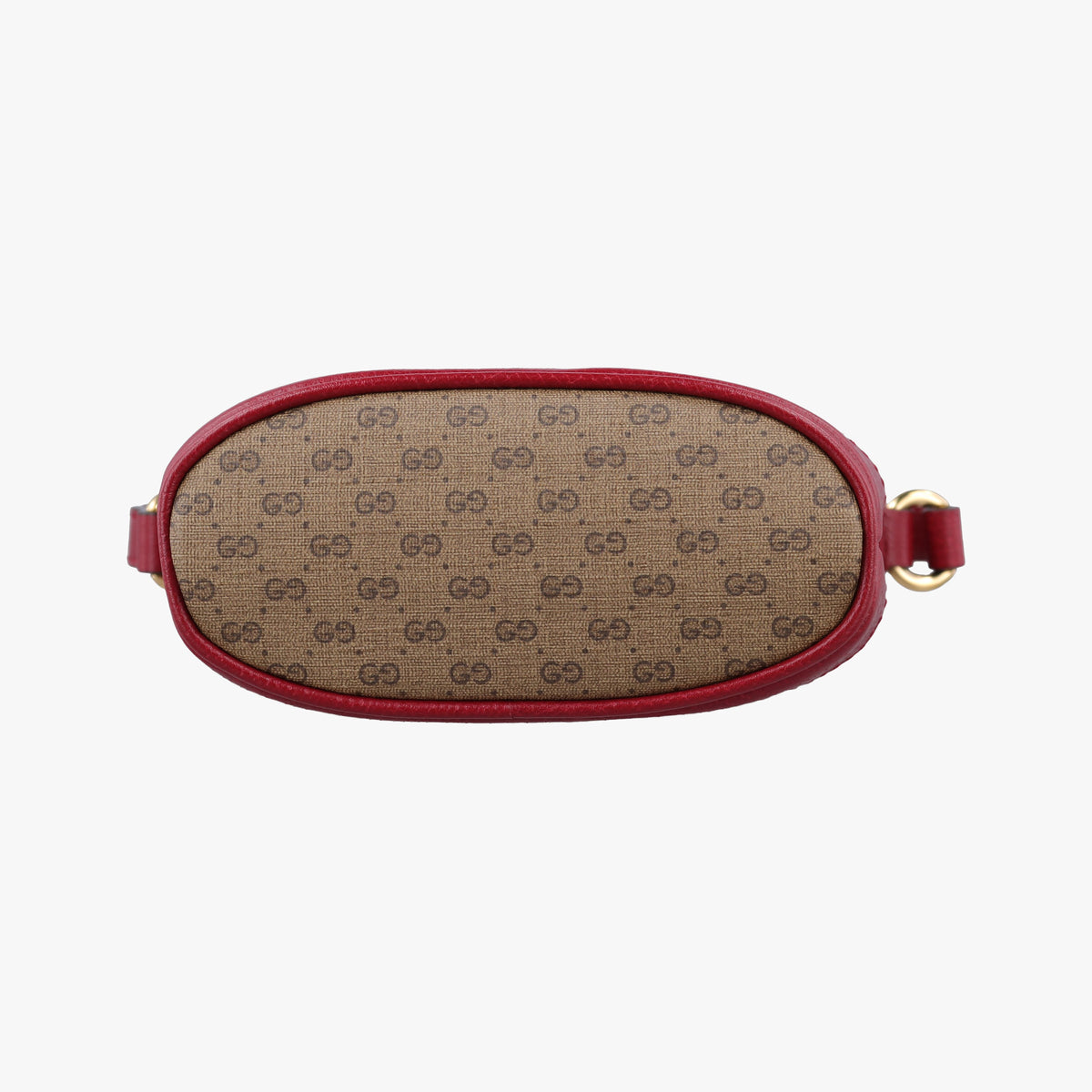 Secondhand Gucci Doraemon collaboration Beige×Bordeaux PVC coated canvas×leather 647801 shoulderbag | stylenewstar