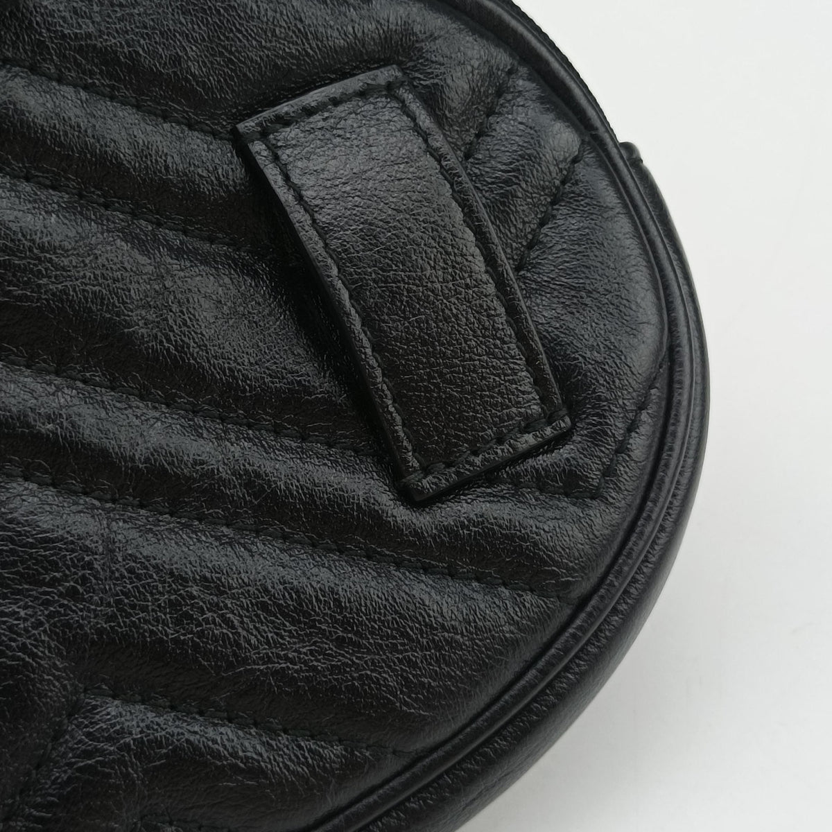 Secondhand Gucci GG Marmont Black Leather 524597 clutchbag | stylenewstar