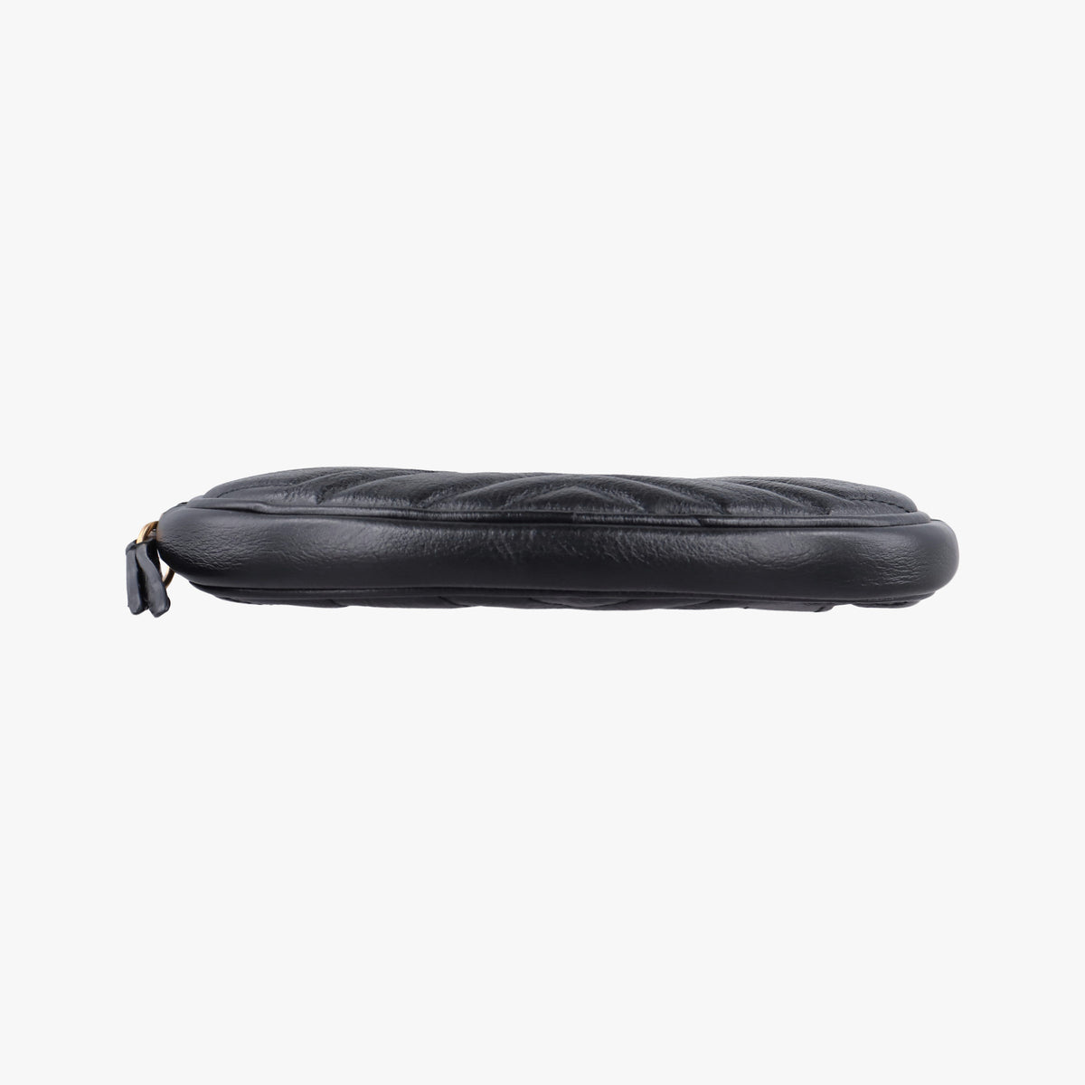 Secondhand Gucci GG Marmont Black Leather 524597 clutchbag | stylenewstar
