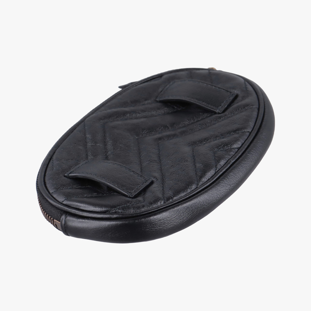 Secondhand Gucci GG Marmont Black Leather 524597 clutchbag | stylenewstar