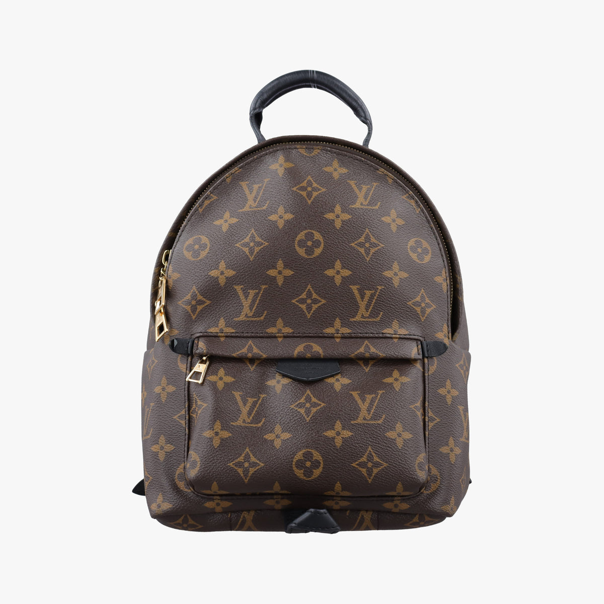 Pre-owned Louis Vuitton Palm Springs Backpack PM Monogram x Noir Monogram Canvas M41560 backpack/rucksack | stylenewstar