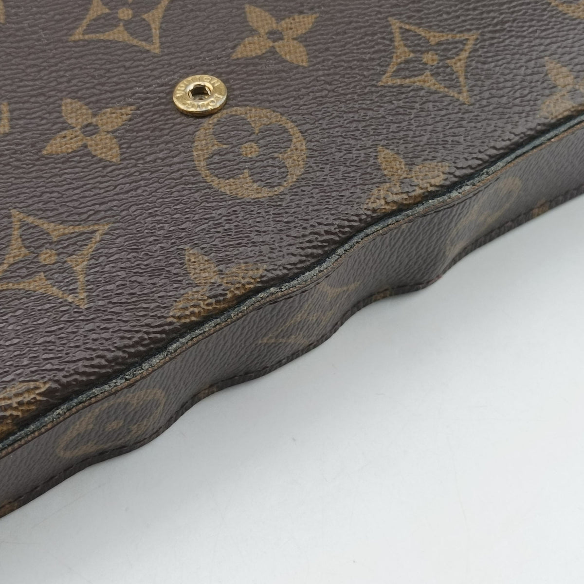 Pre-owned Louis Vuitton Pochette Felicie Brown Monogram Canvas M61276 shoulderbag | stylenewstar