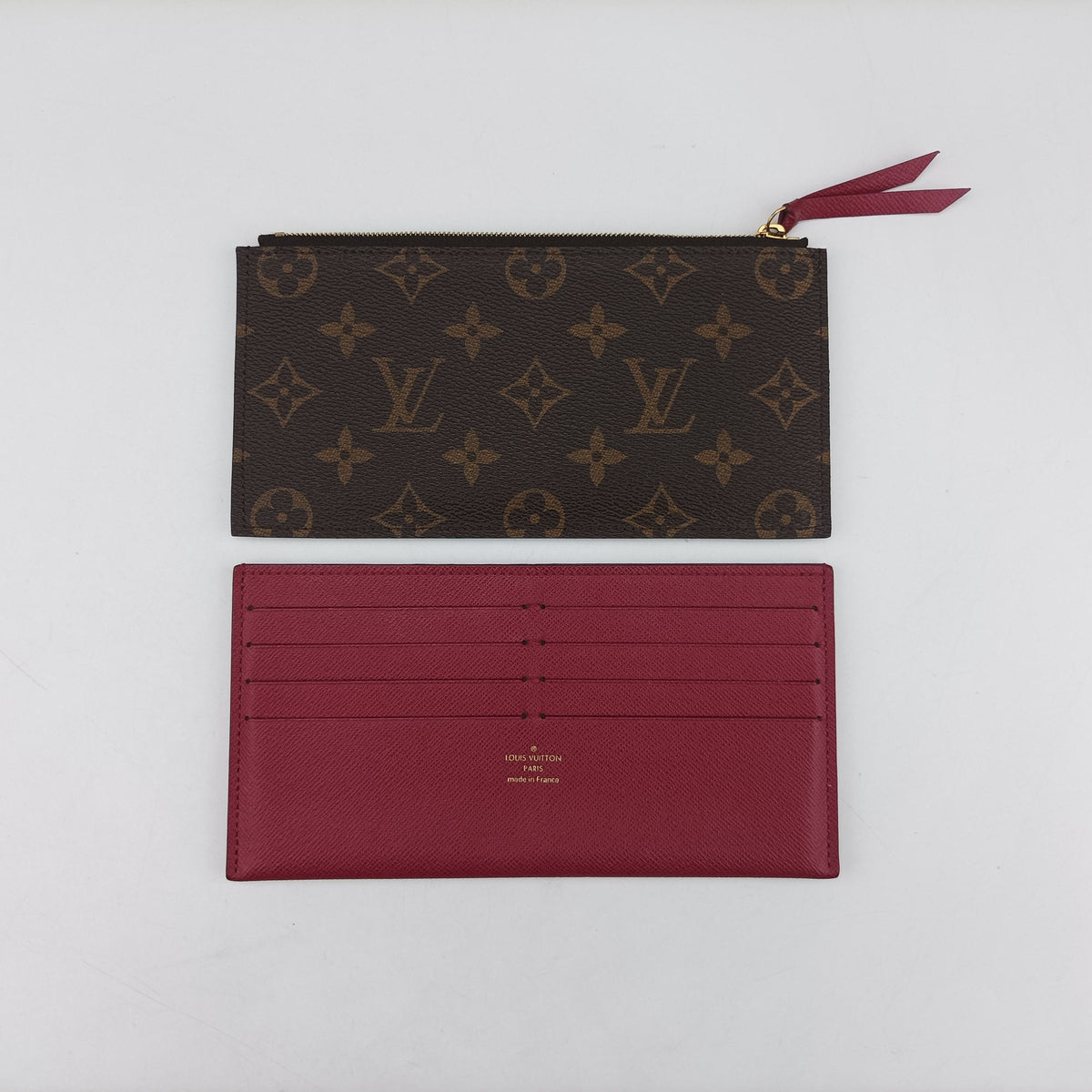 Pre-owned Louis Vuitton Pochette Felicie Brown Monogram Canvas M61276 shoulderbag | stylenewstar