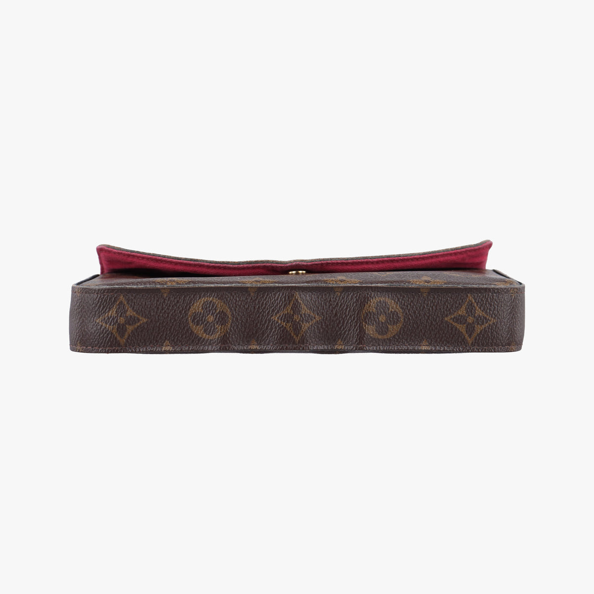 Pre-owned Louis Vuitton Pochette Felicie Brown Monogram Canvas M61276 shoulderbag | stylenewstar