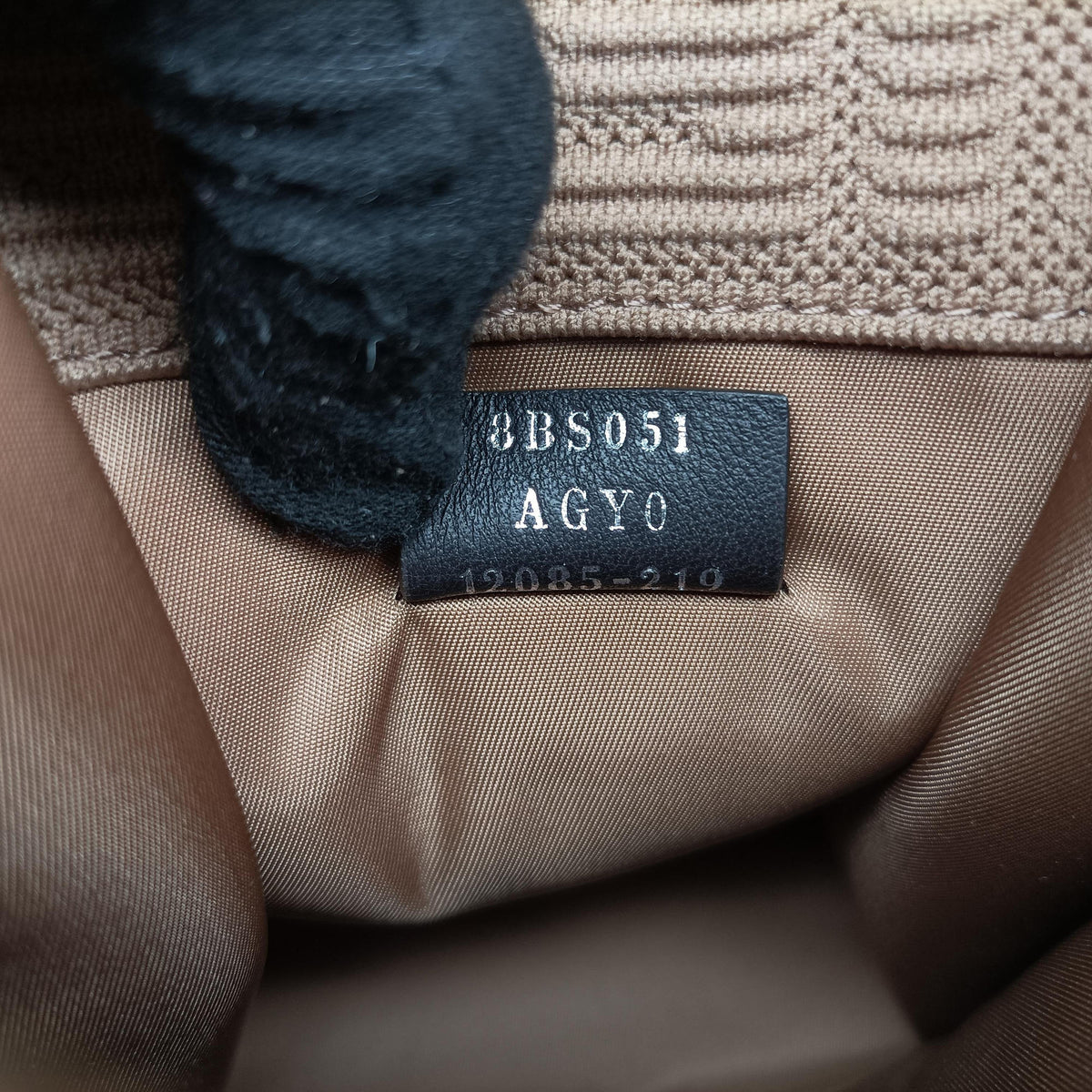 Pre-owned Fendi MINI SUNSHINE SHOPPER Brown canvas×Leather 8BS051 shoulderbag | stylenewstar