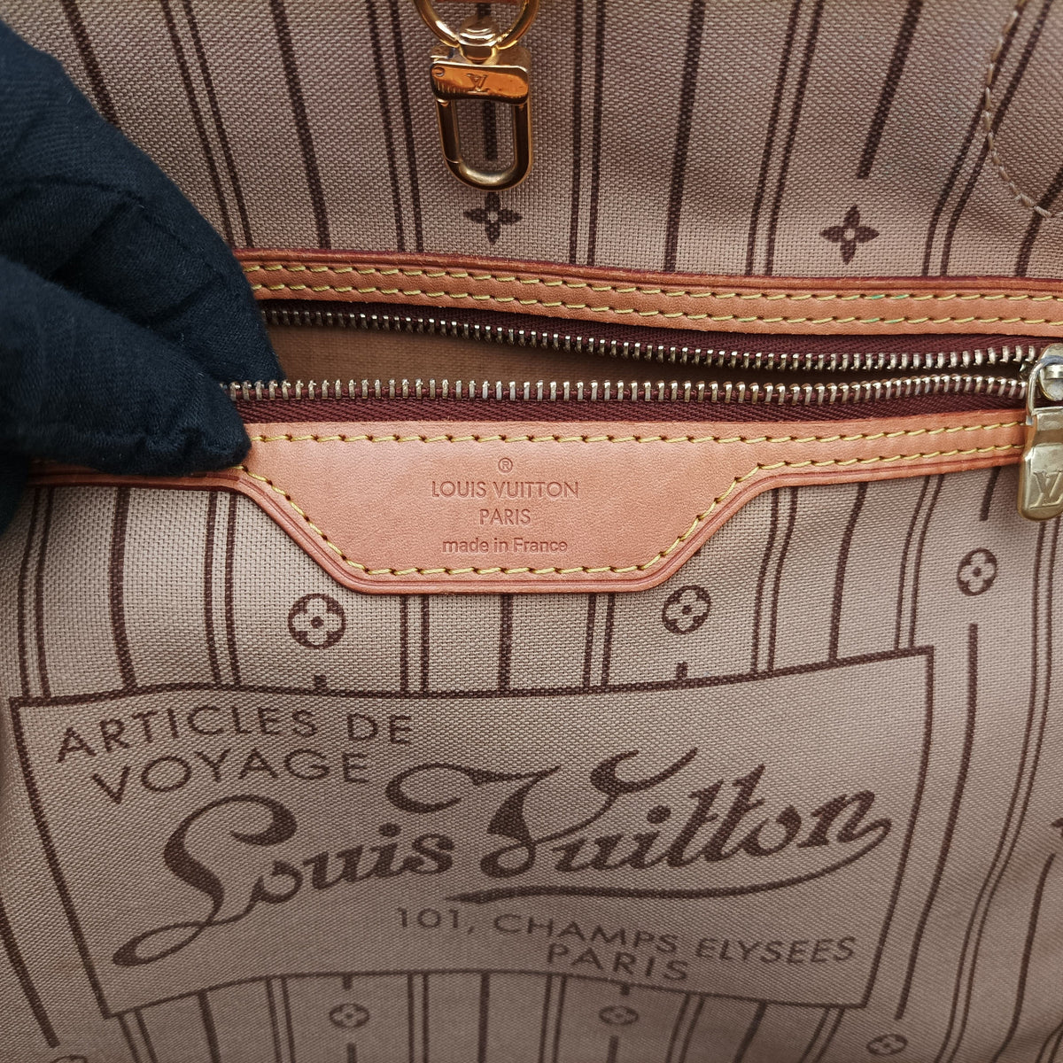 Vintage Louis Vuitton NEVERFULLMM Brown Monogram Canvas M40156 handbag | stylenewstar